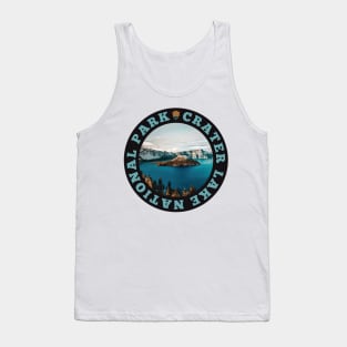 Crater Lake National Park circle Tank Top